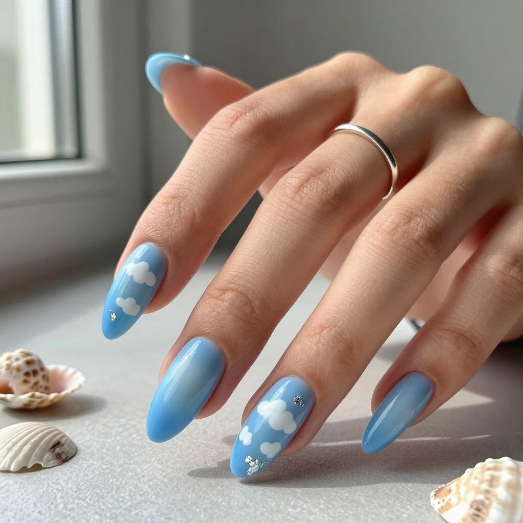 Cute gel nail inspo 10
