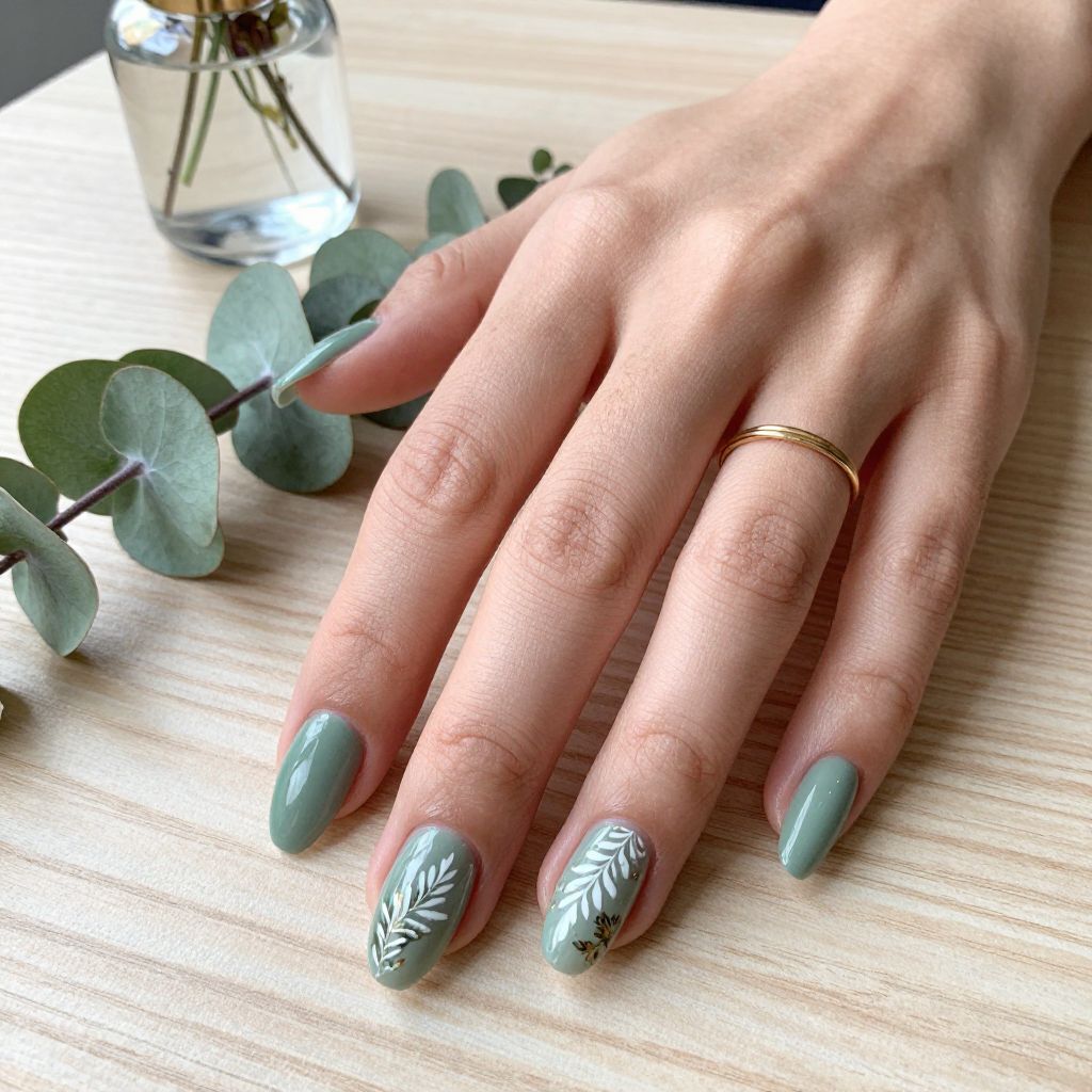Cute gel nail inspo 6