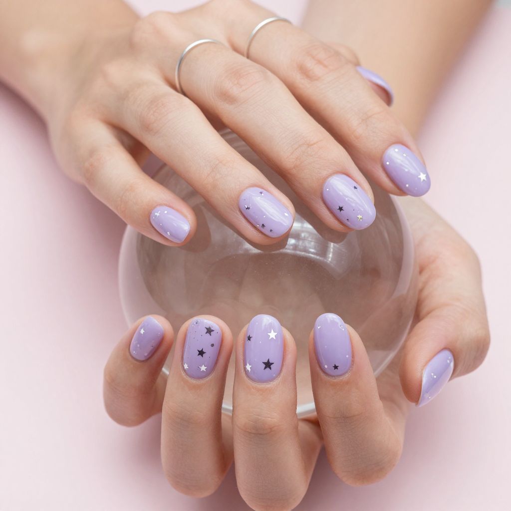 Cute gel nail inspo 8