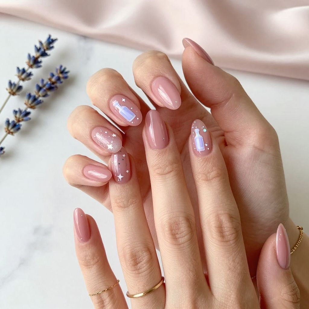 Pink Potion Nails