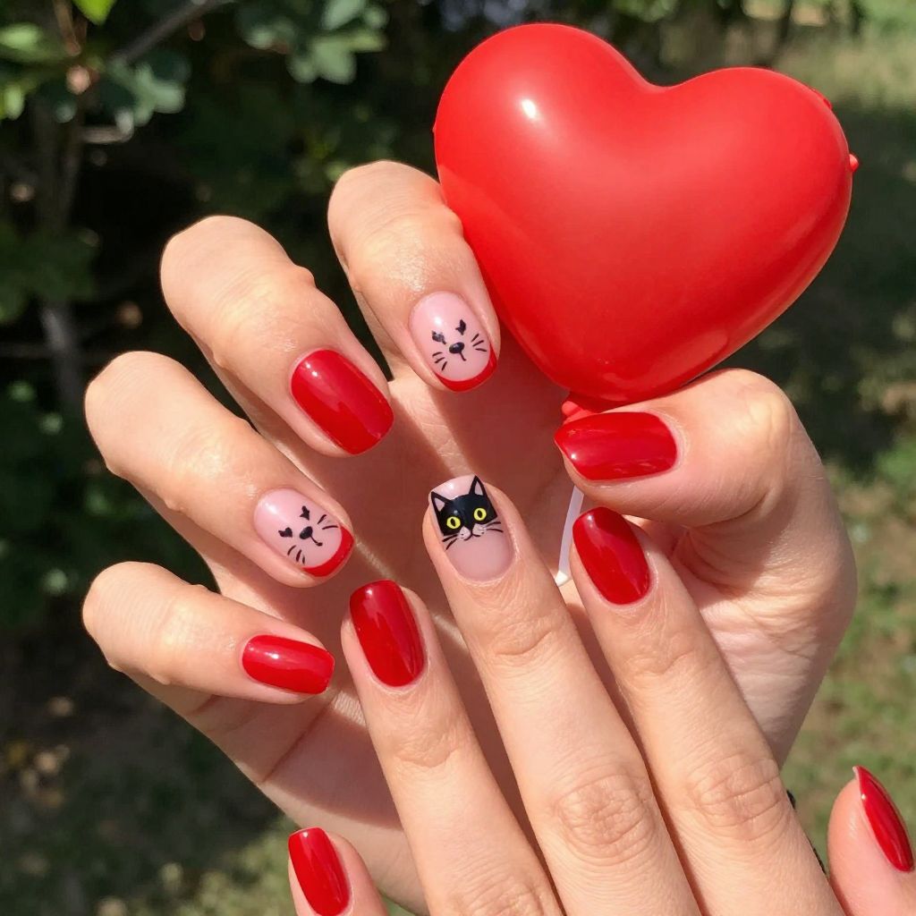 Cute Nail Designs For Short Nails nail idea 9