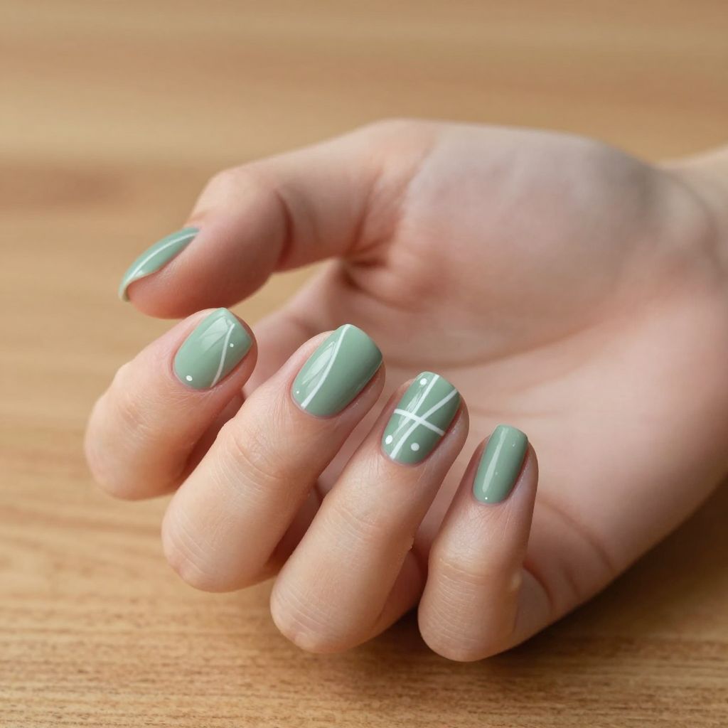 Cute Nail Designs Short nail idea 12