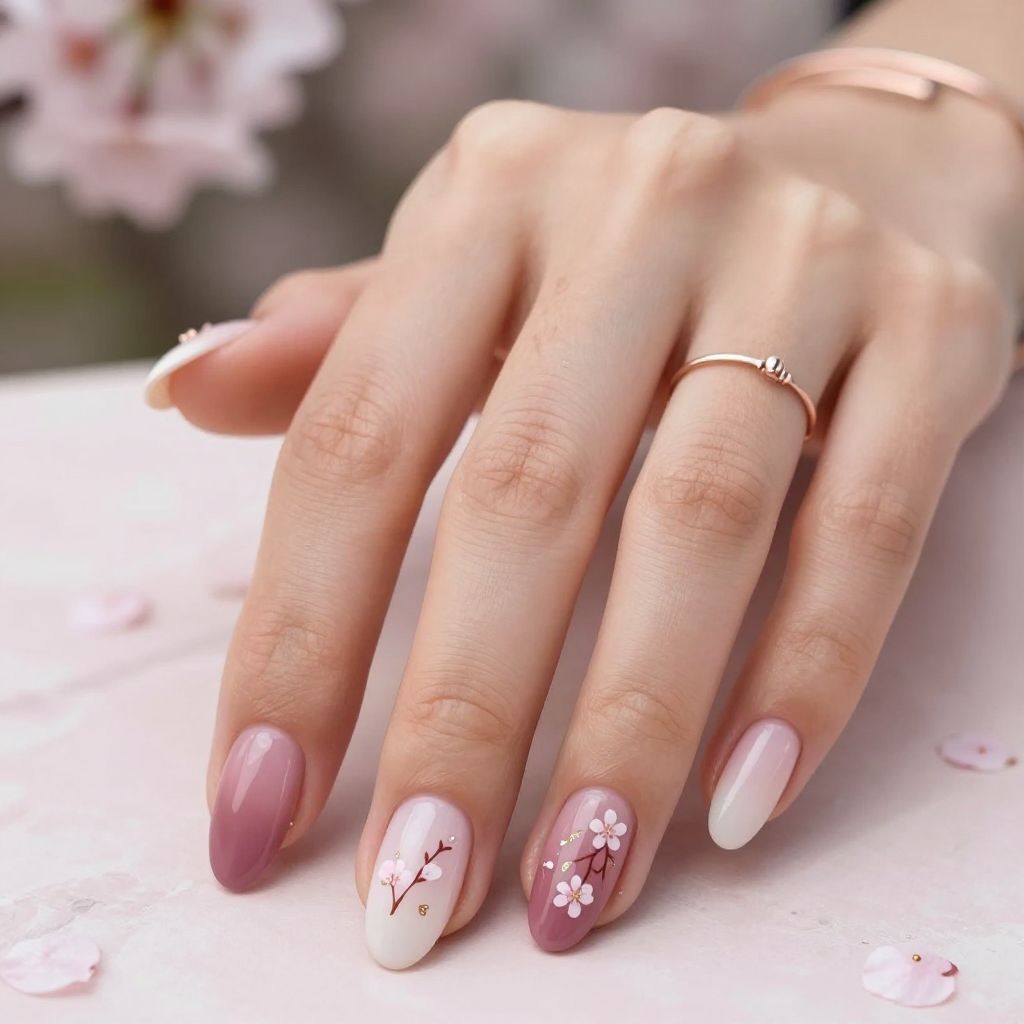 Cherry Blossom Ombre