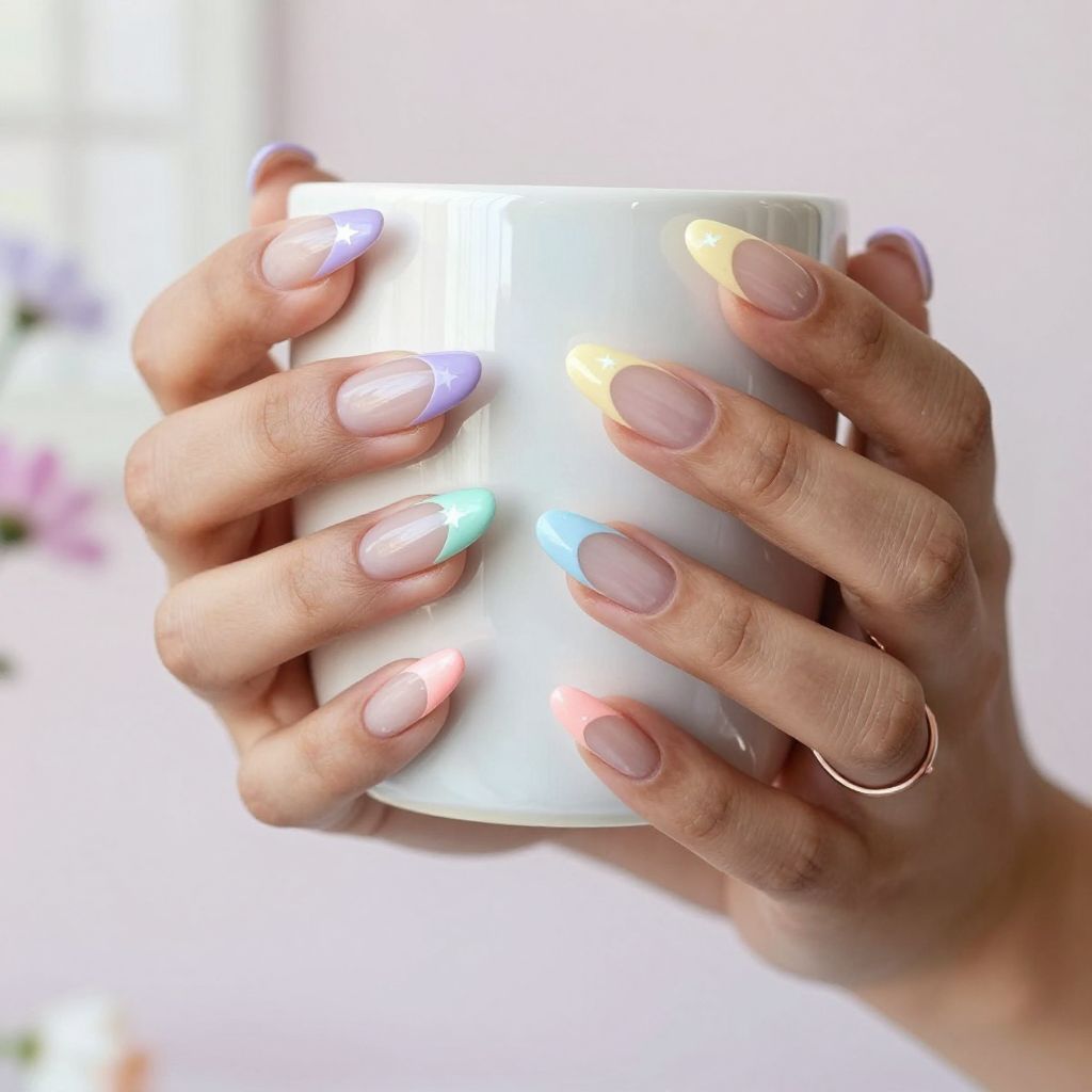 Pastel Rainbow French