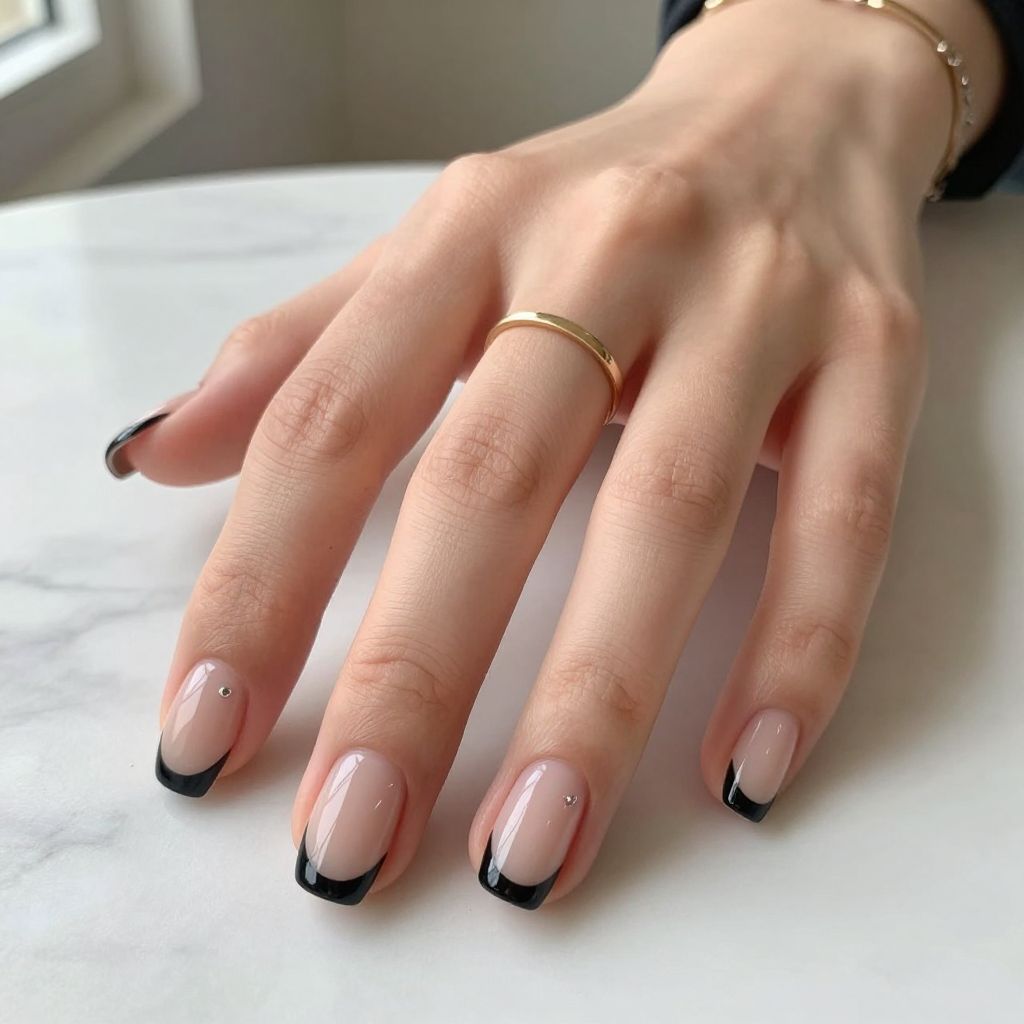 Black Tip Minimalist French