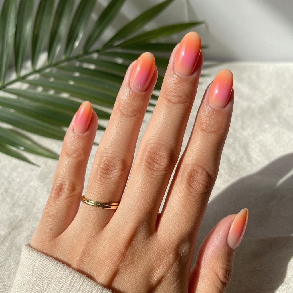 Coral Sunset Gradient