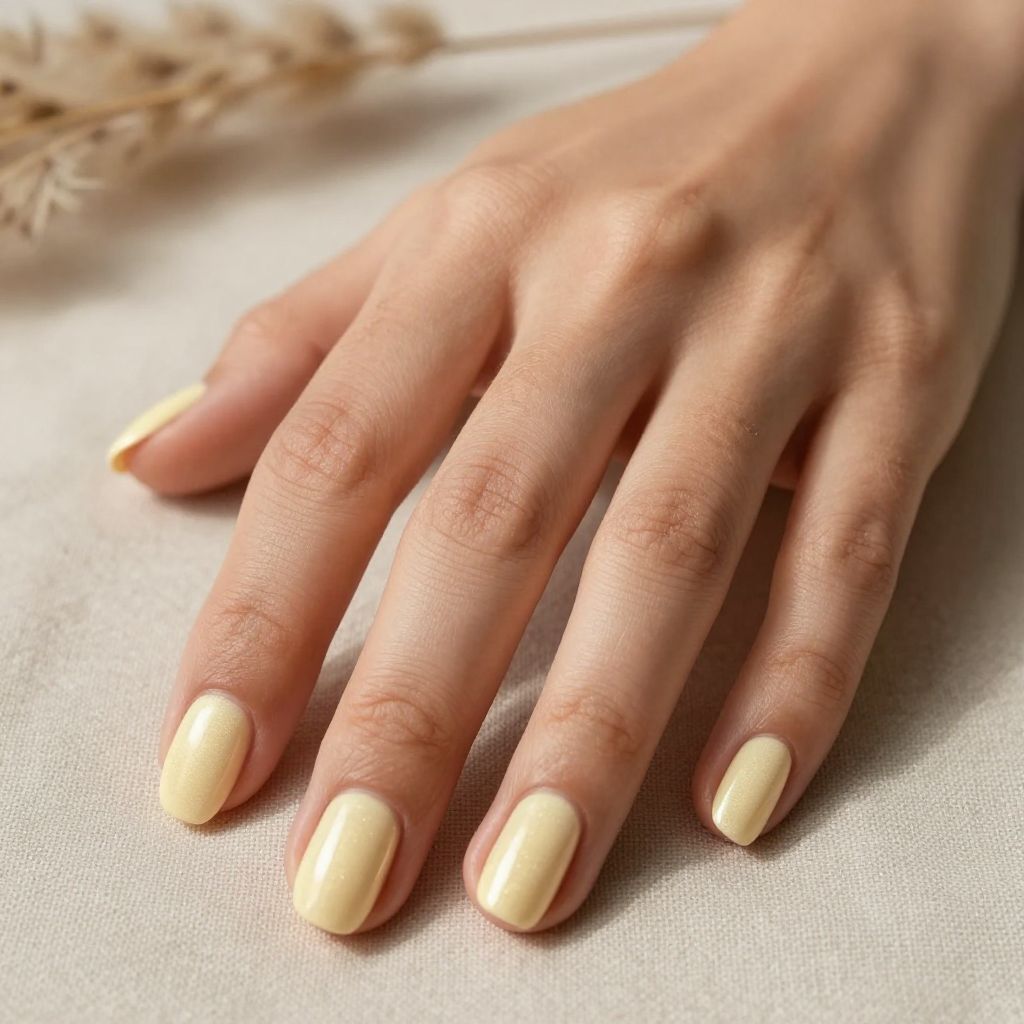 Creamy Vanilla Bean Nails