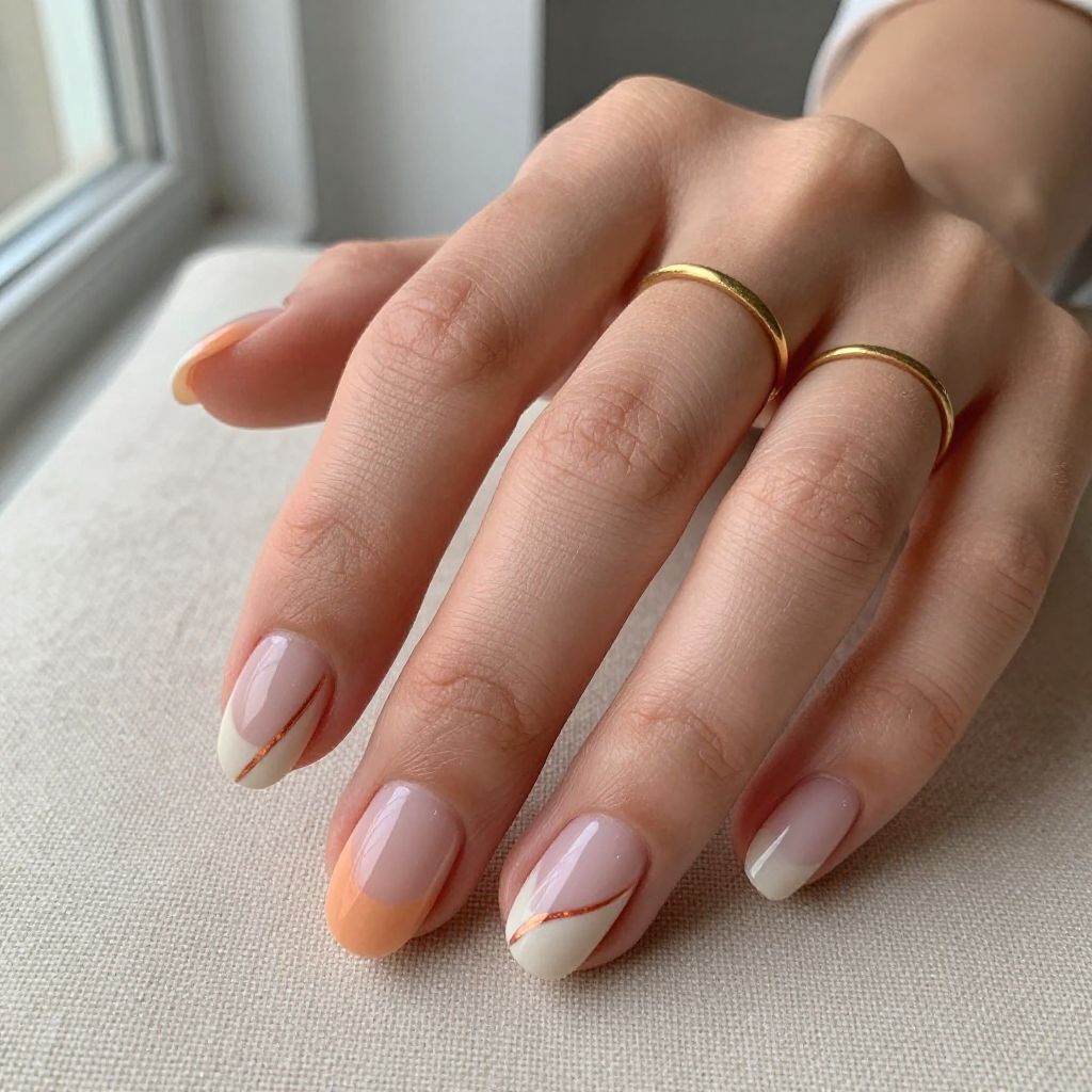 Subtle Two Tone Negative Space Design