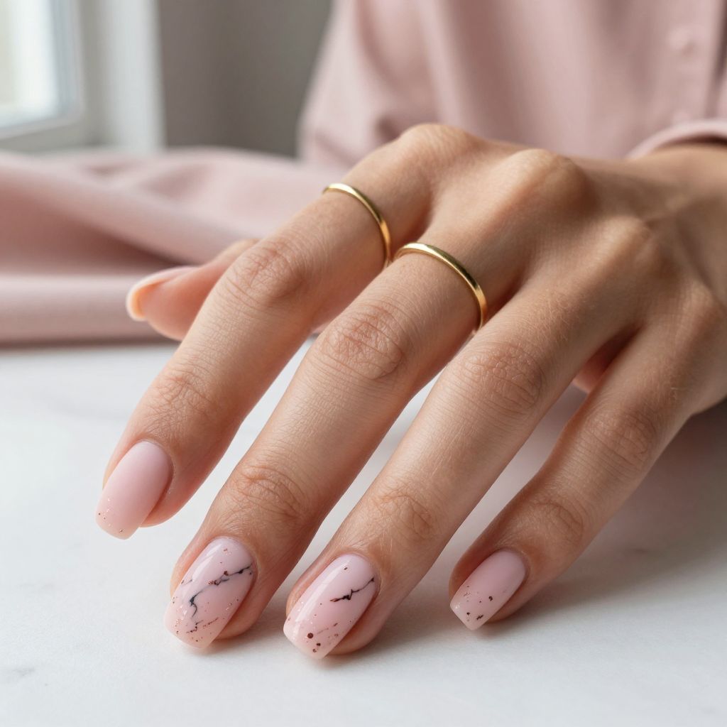 Cute Short Acrylic Nail Inspo 3