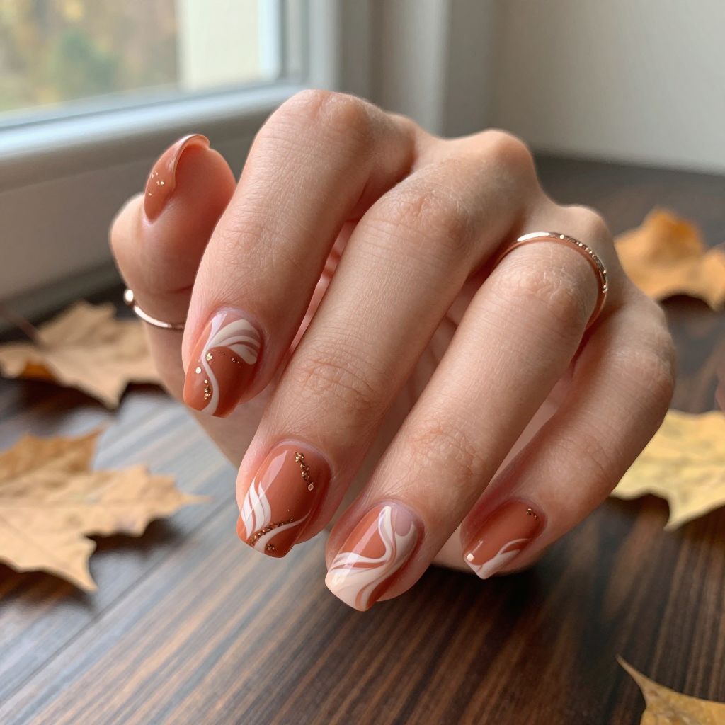 Cute Short Acrylic Nail Inspo 9
