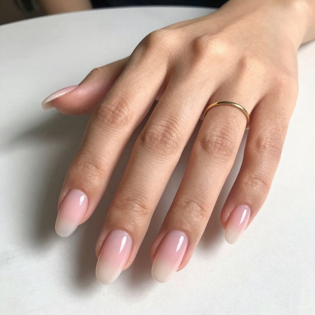 Clear Pink Ombré
