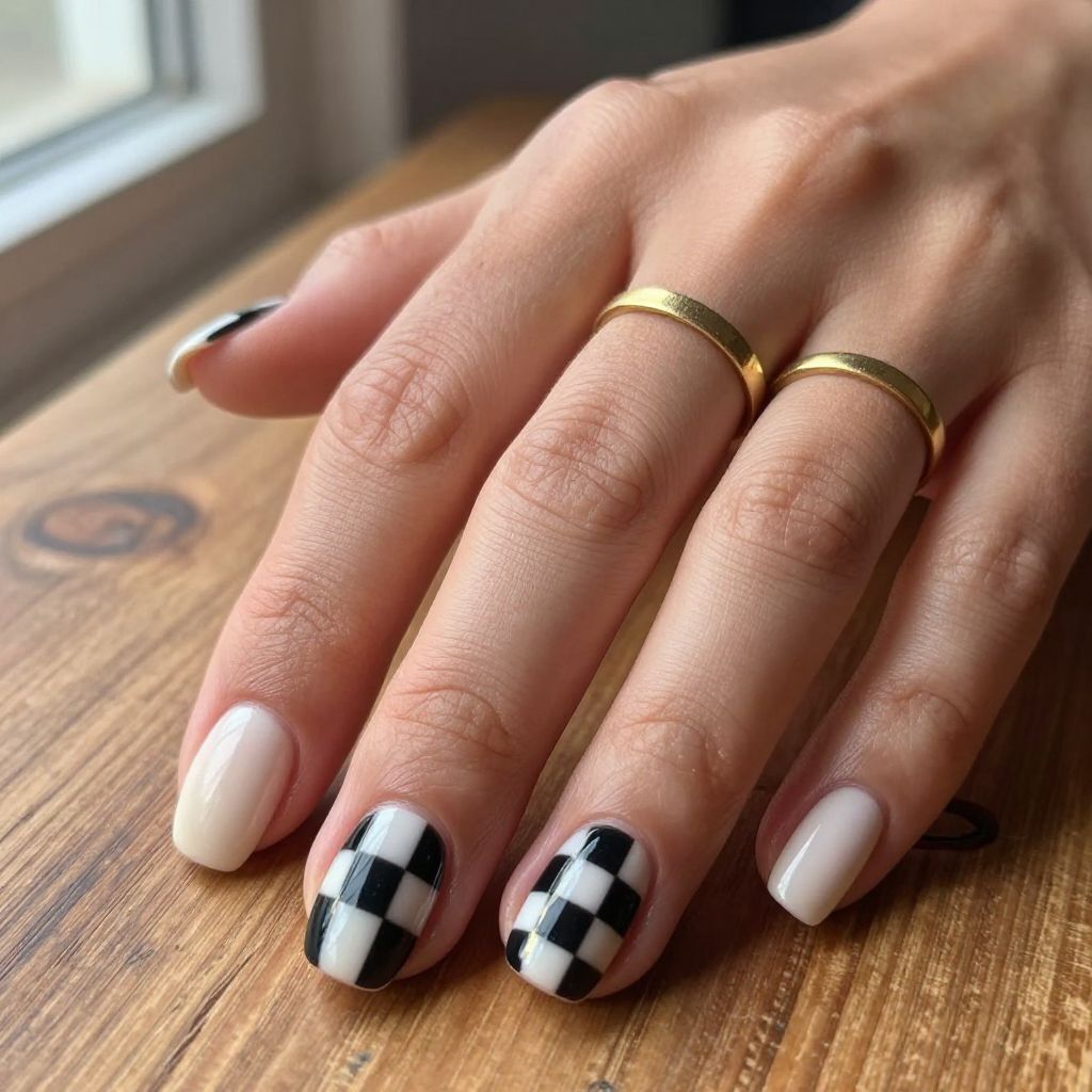 Two Tone Cowgirl Check Pattern