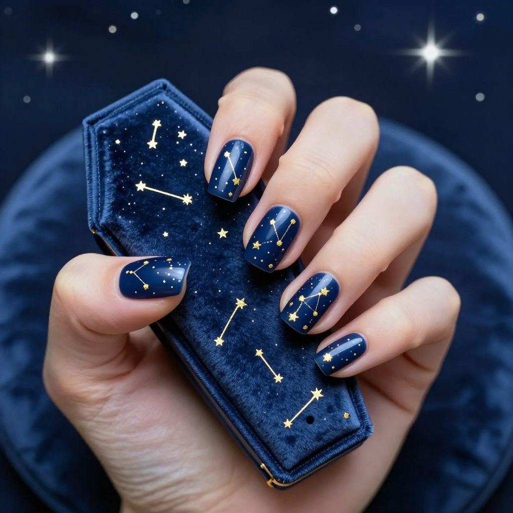 Dark Nail Designs nail idea 14