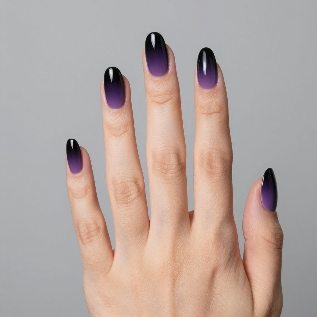 Dark Nail Designs nail idea 15