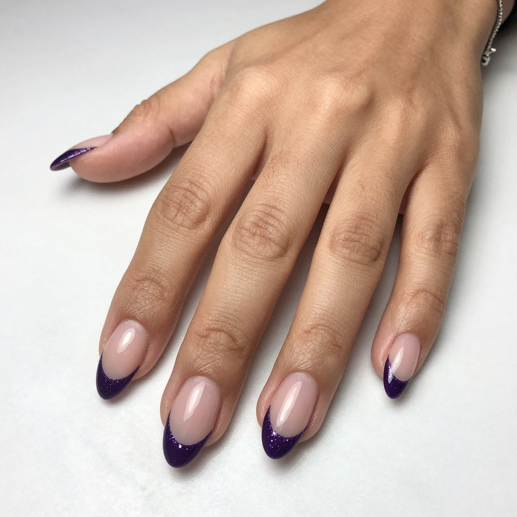 Dark Purple Nail Ideas 3