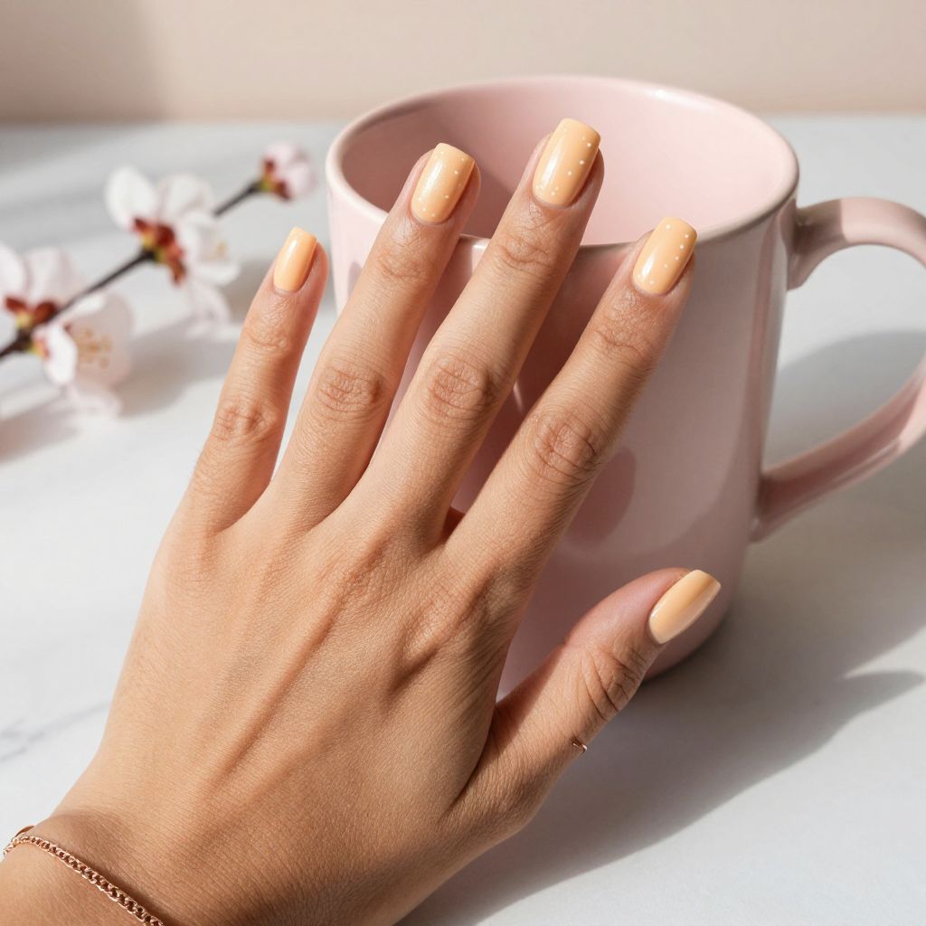 Peach Sorbet Short Squares