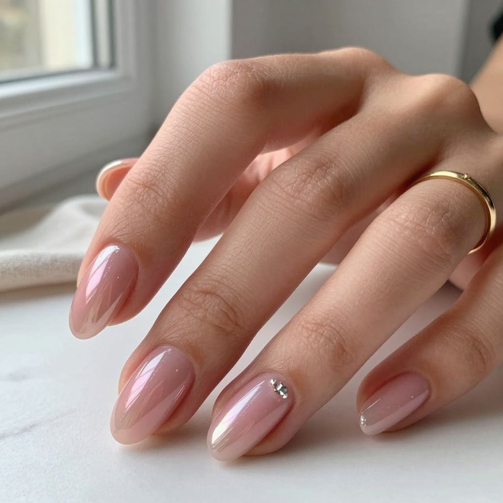 Rose Chrome Short Almonds