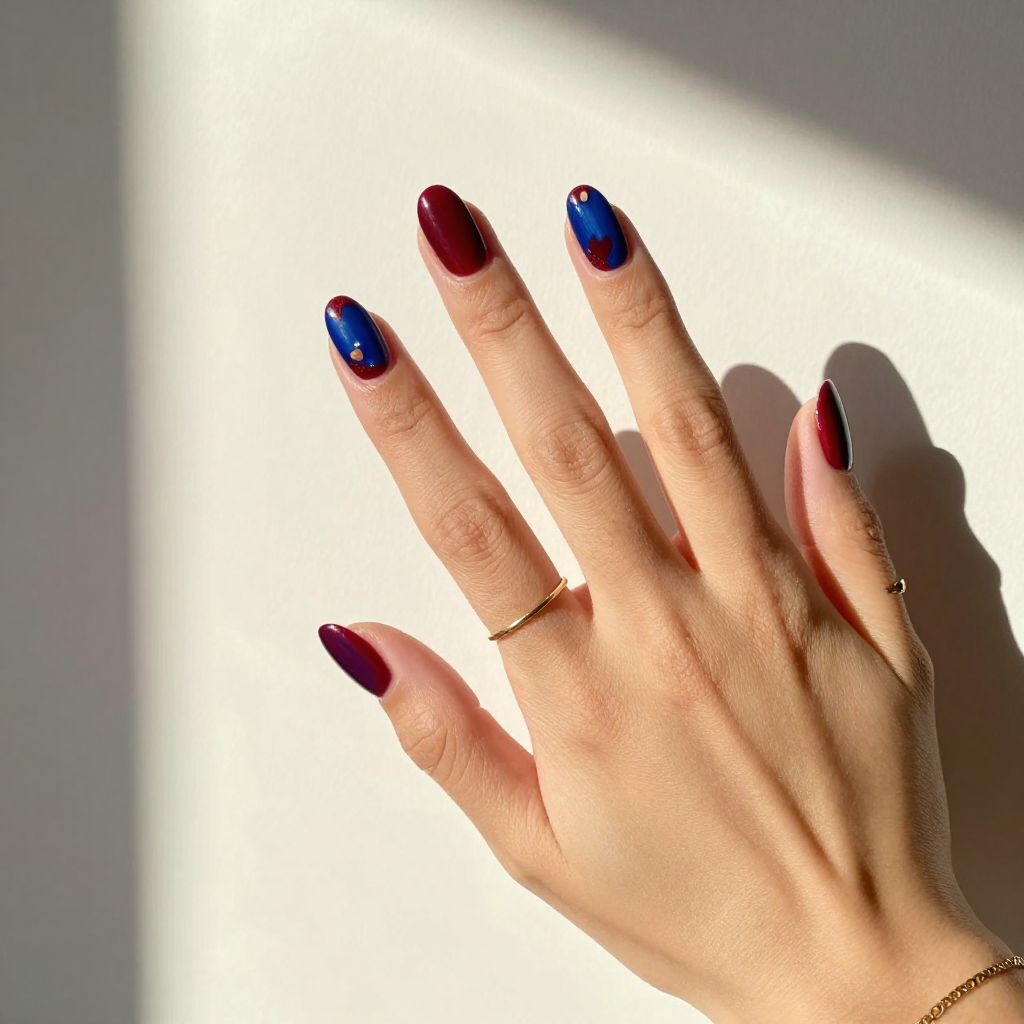 Red Duck Nails