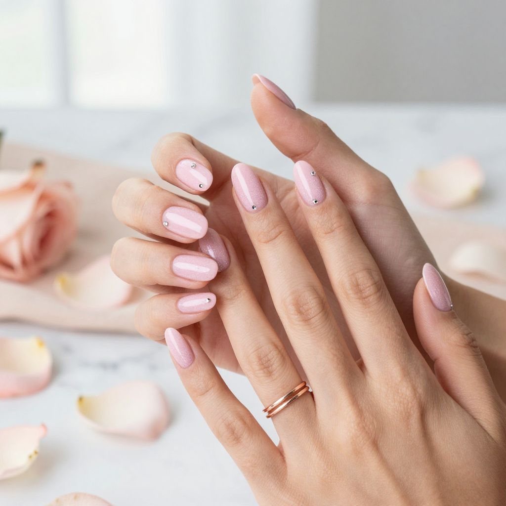 Pink Sugar Duck Nails