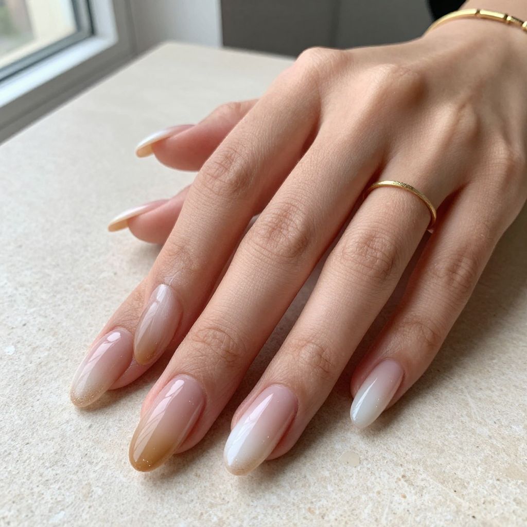 Ombre Duck Nails
