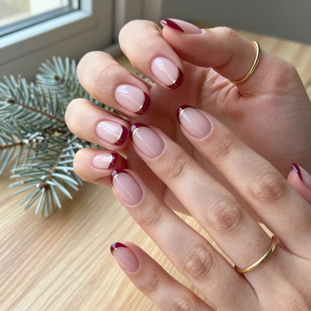 Easy Christmas Nail Ideas 3