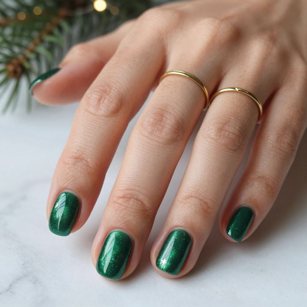 Easy Christmas Nail Ideas 4