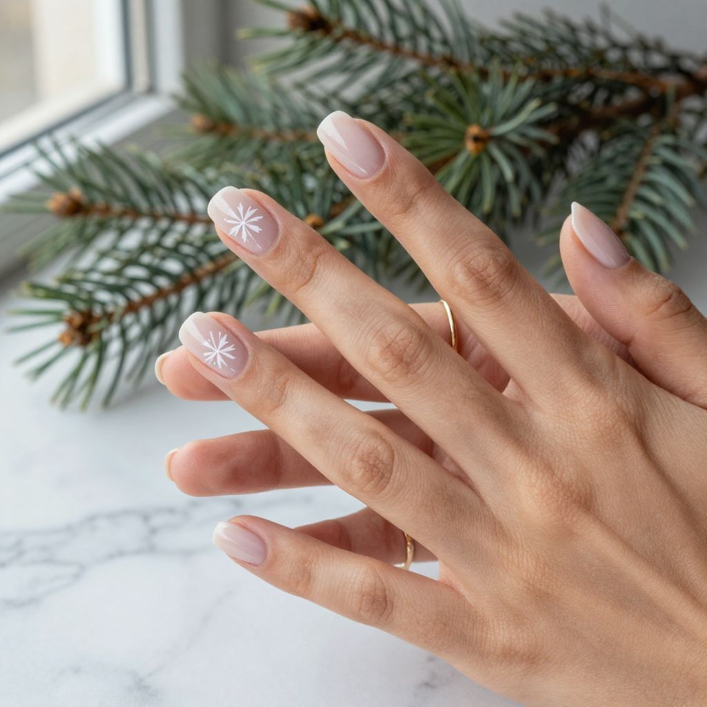 Easy Christmas Nail Ideas 6