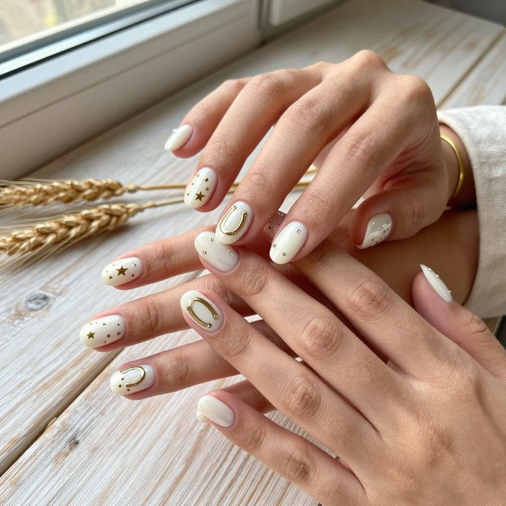 Horseshoe and Lucky Charm Design