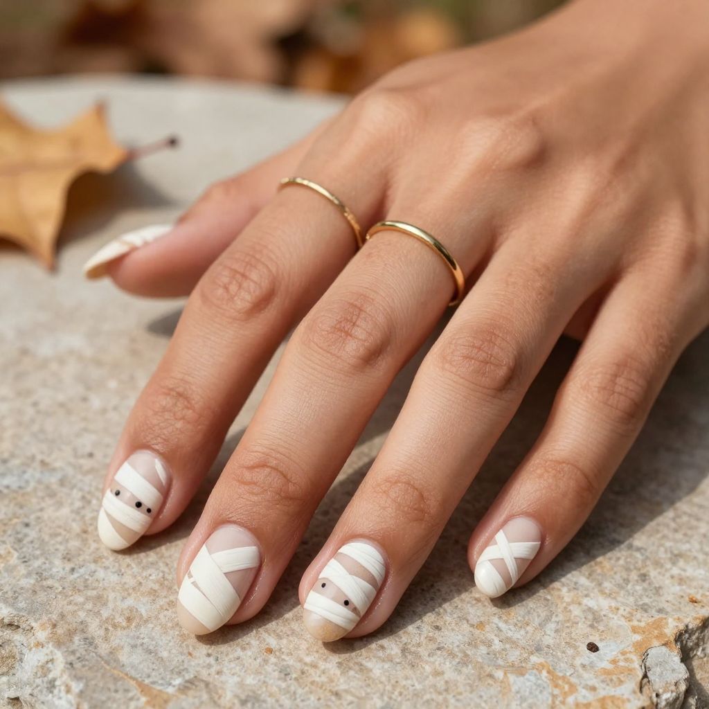Mummy Wrapped Fingers