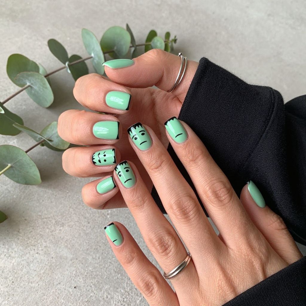 Frankenstein's Monster Nails