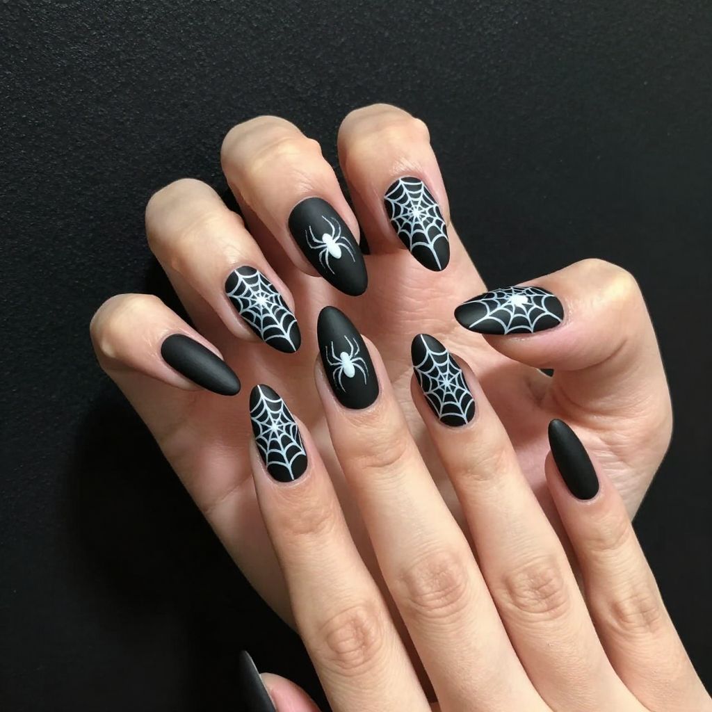 Edgy Stiletto Nail Designs nail idea 14