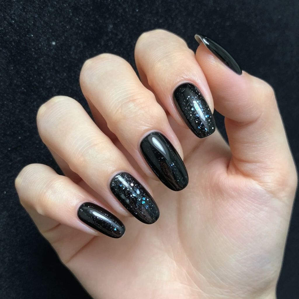 Edgy Stiletto Nail Designs nail idea 15