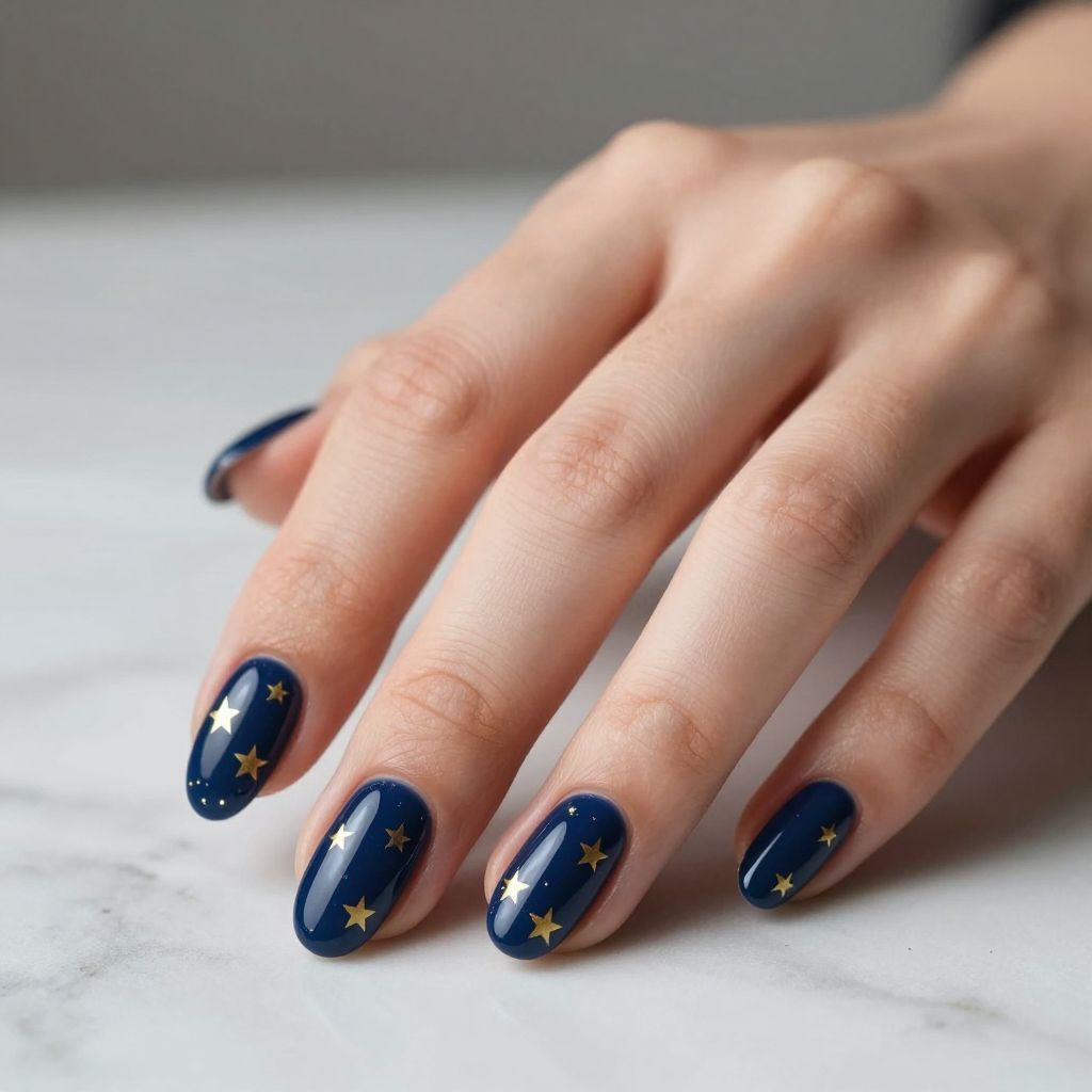 Elegant 4Th Of July nail idea 1