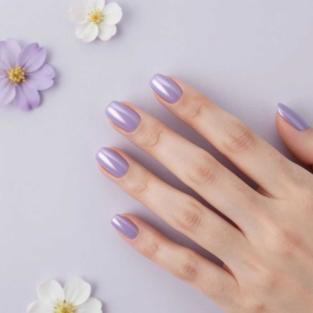 Chrome nails idea 10