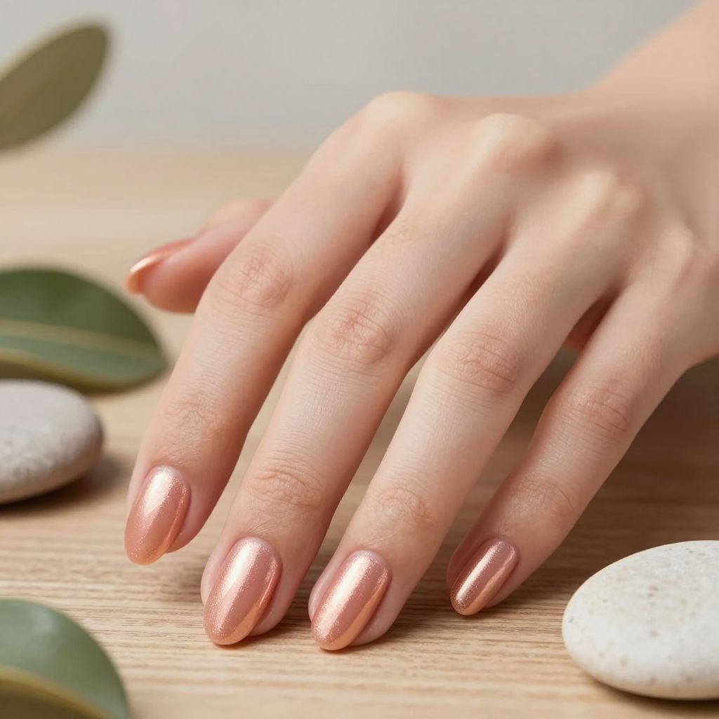 Chrome nails idea 6