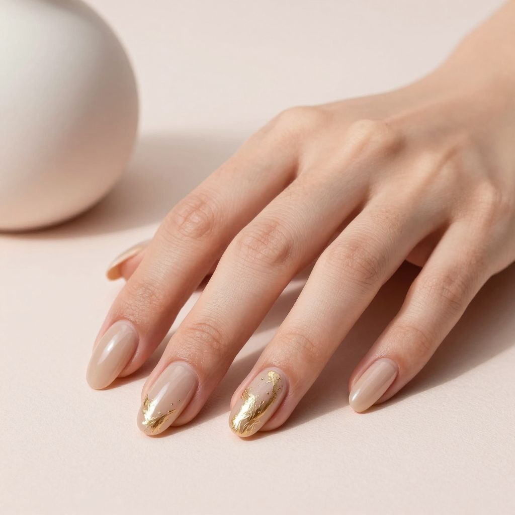 Chrome nails idea 8