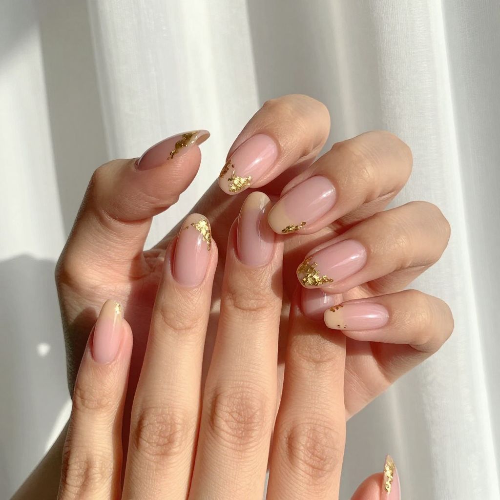 Elegant Classy Almond Nail Designs nail idea 1