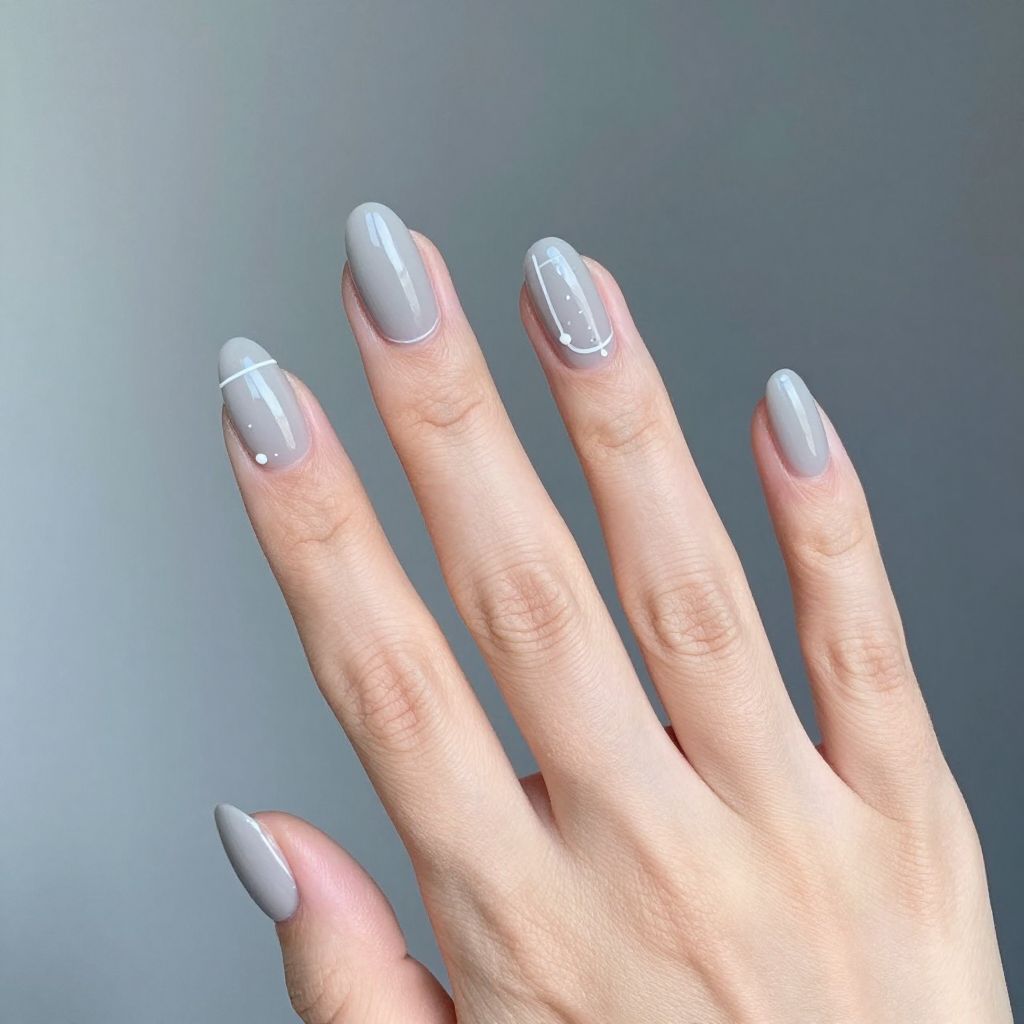 Elegant Classy Almond Nail Designs nail idea 11