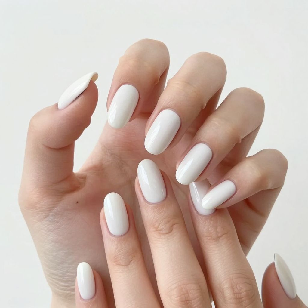 Elegant Classy Almond Nail Designs nail idea 13