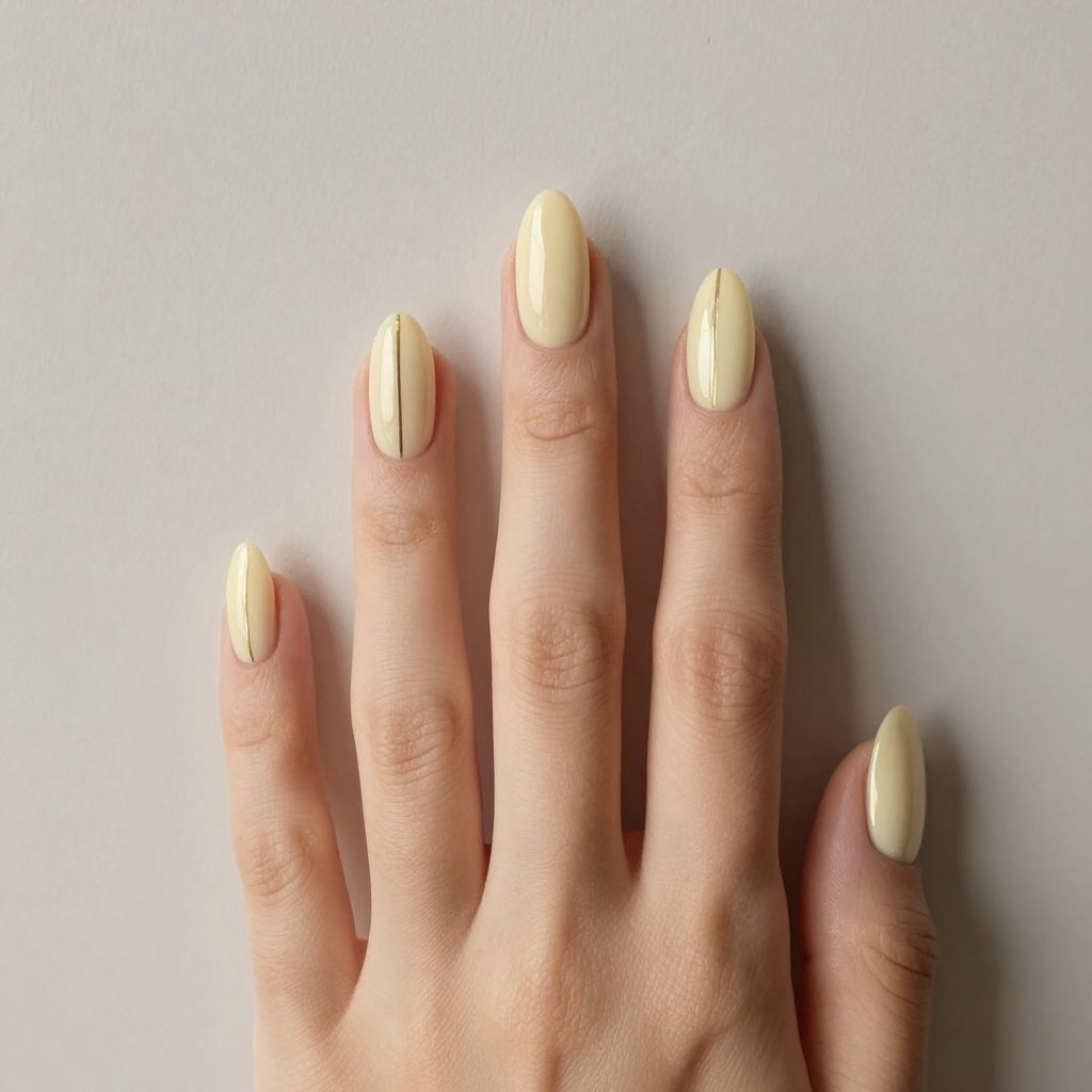 Elegant Classy Almond Nail Designs nail idea 2
