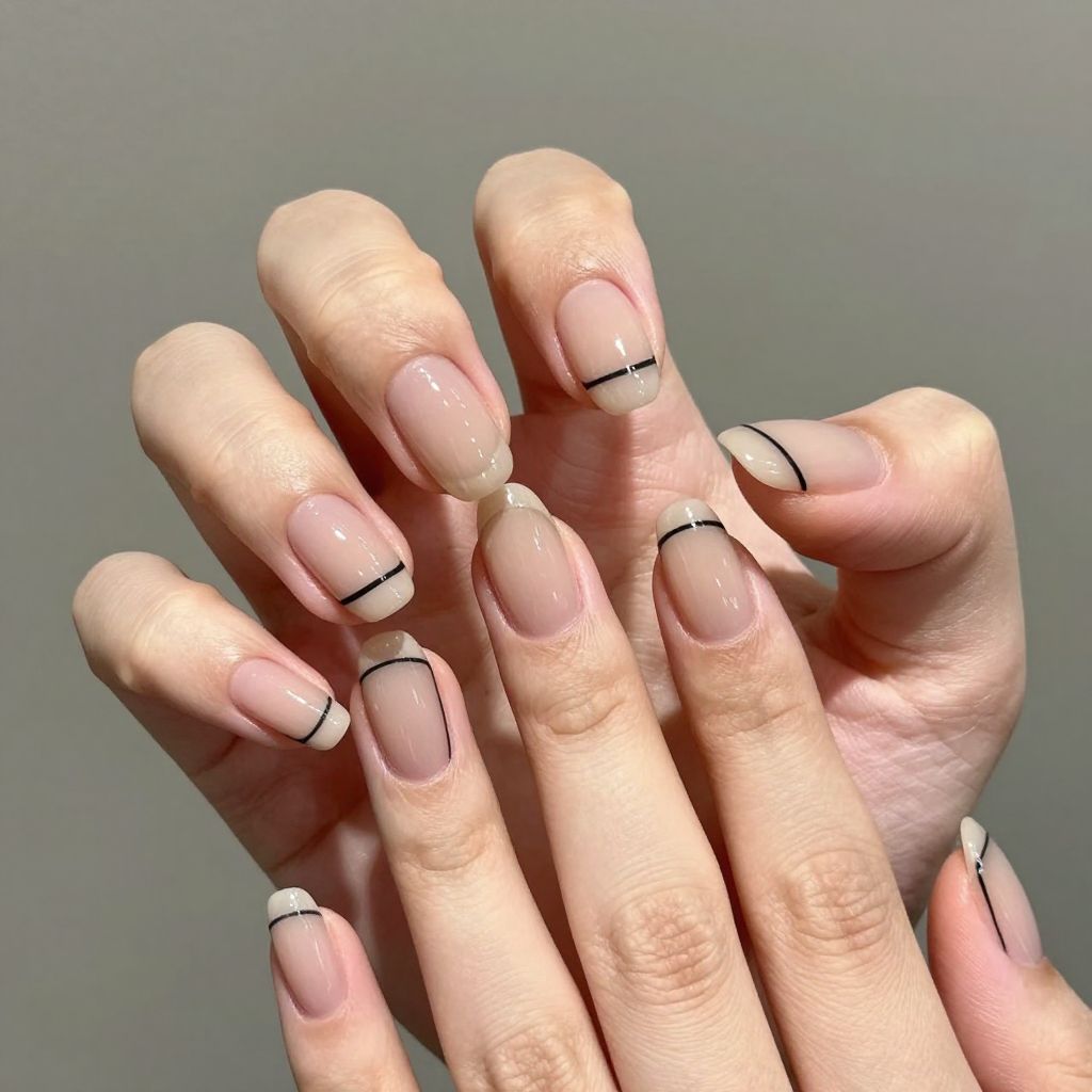 Elegant Classy Almond Nail Designs nail idea 4