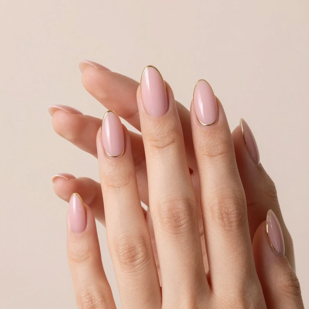 Elegant Classy Short Nail Designs nail idea 1