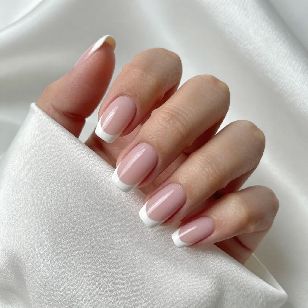 Elegant Classy Short Nail Designs nail idea 4