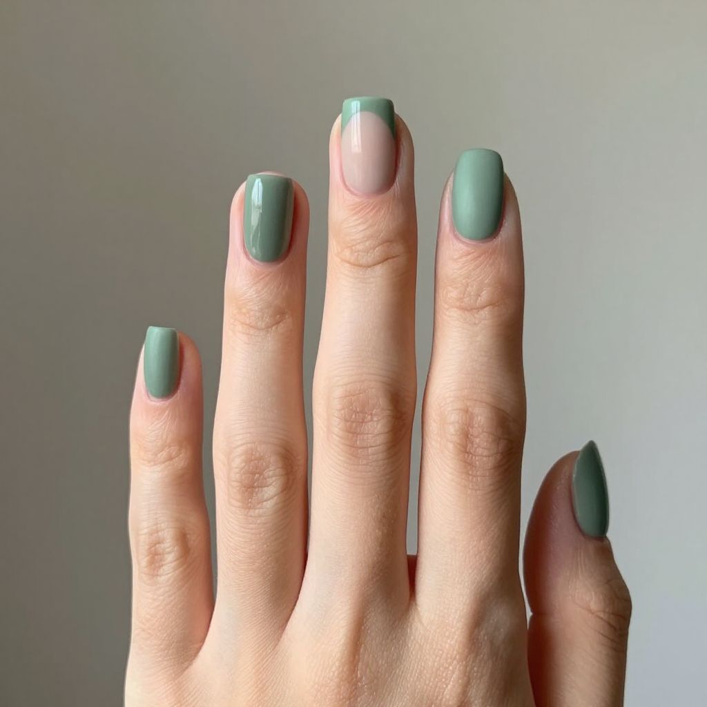 Elegant Classy Short Nail Designs nail idea 5
