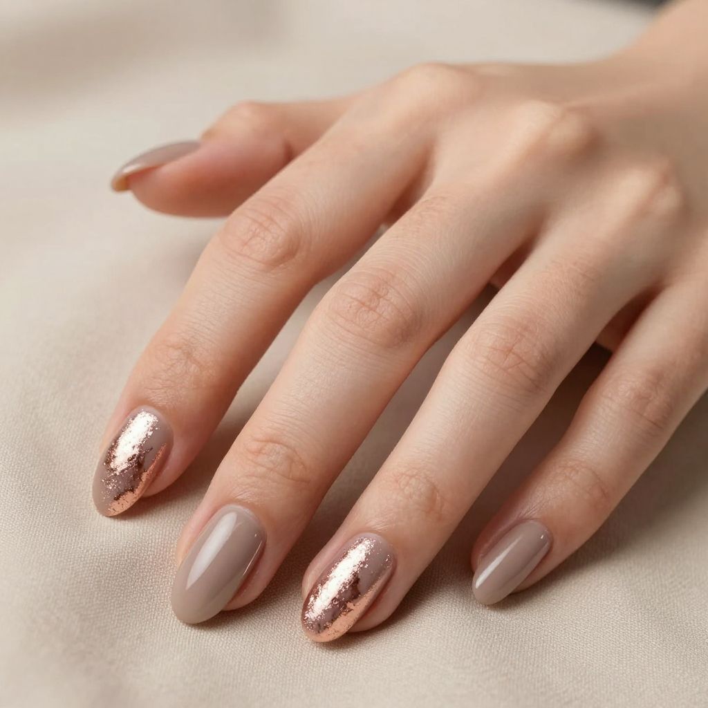 Elegant Classy Short Nail Designs nail idea 8