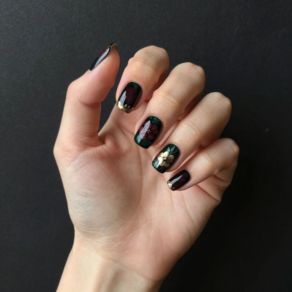 Flower nail idea 12