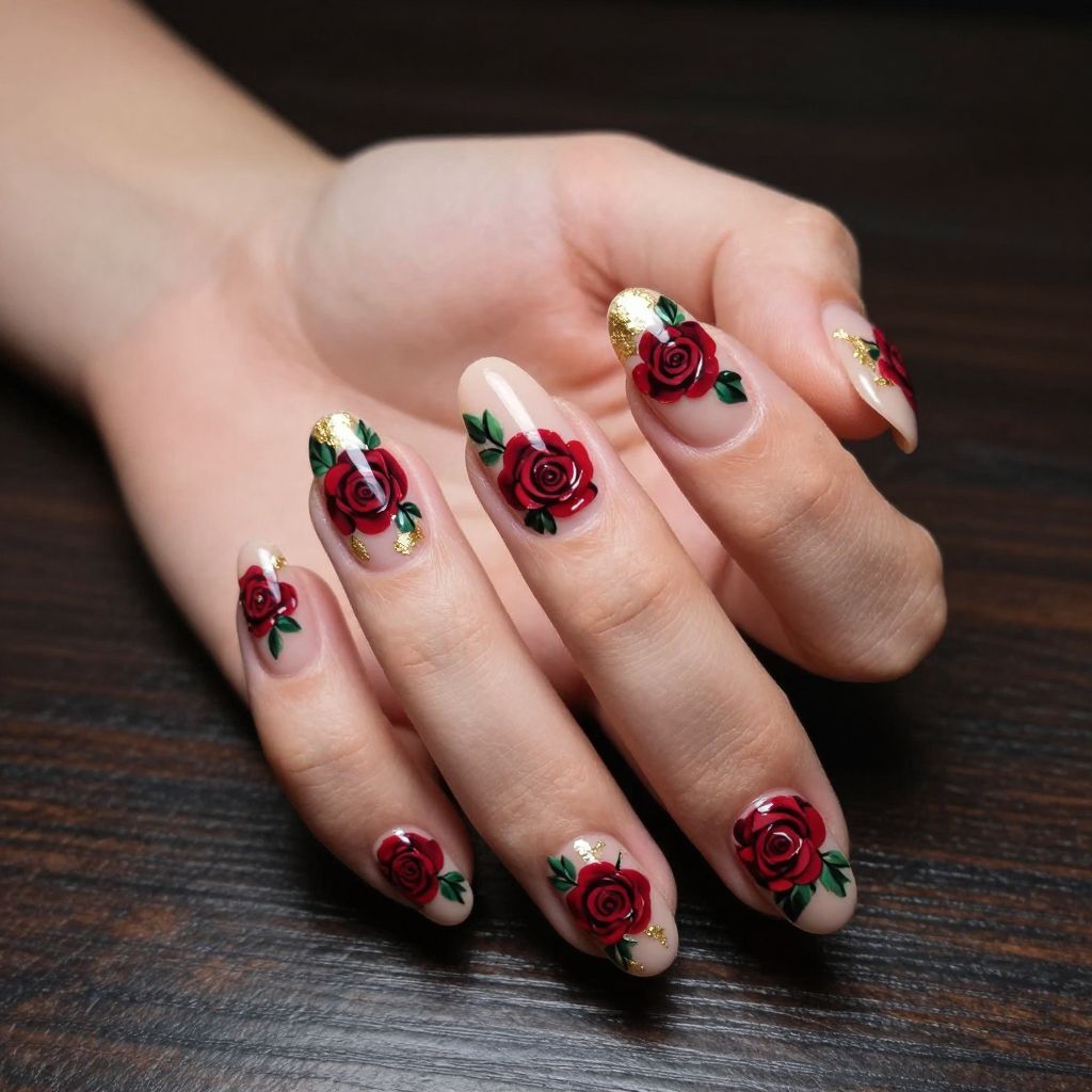 Flower nail idea 2