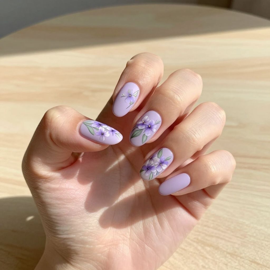 Flower nail idea 4