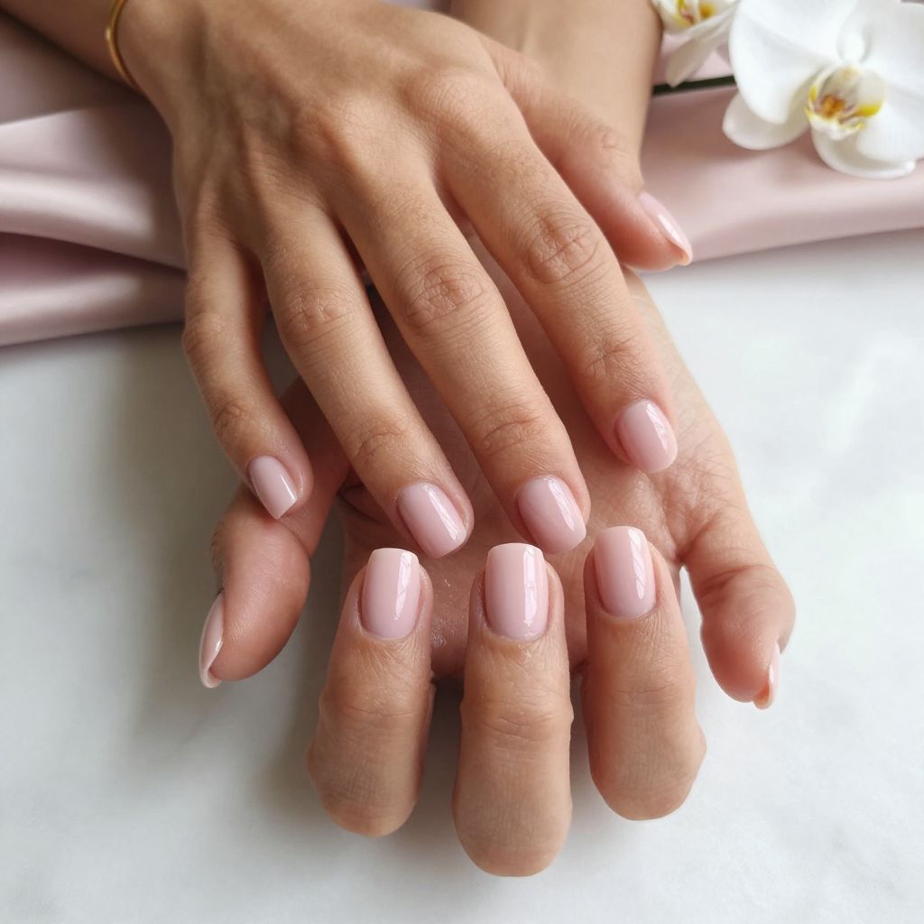 Classic Sheer Pink Square