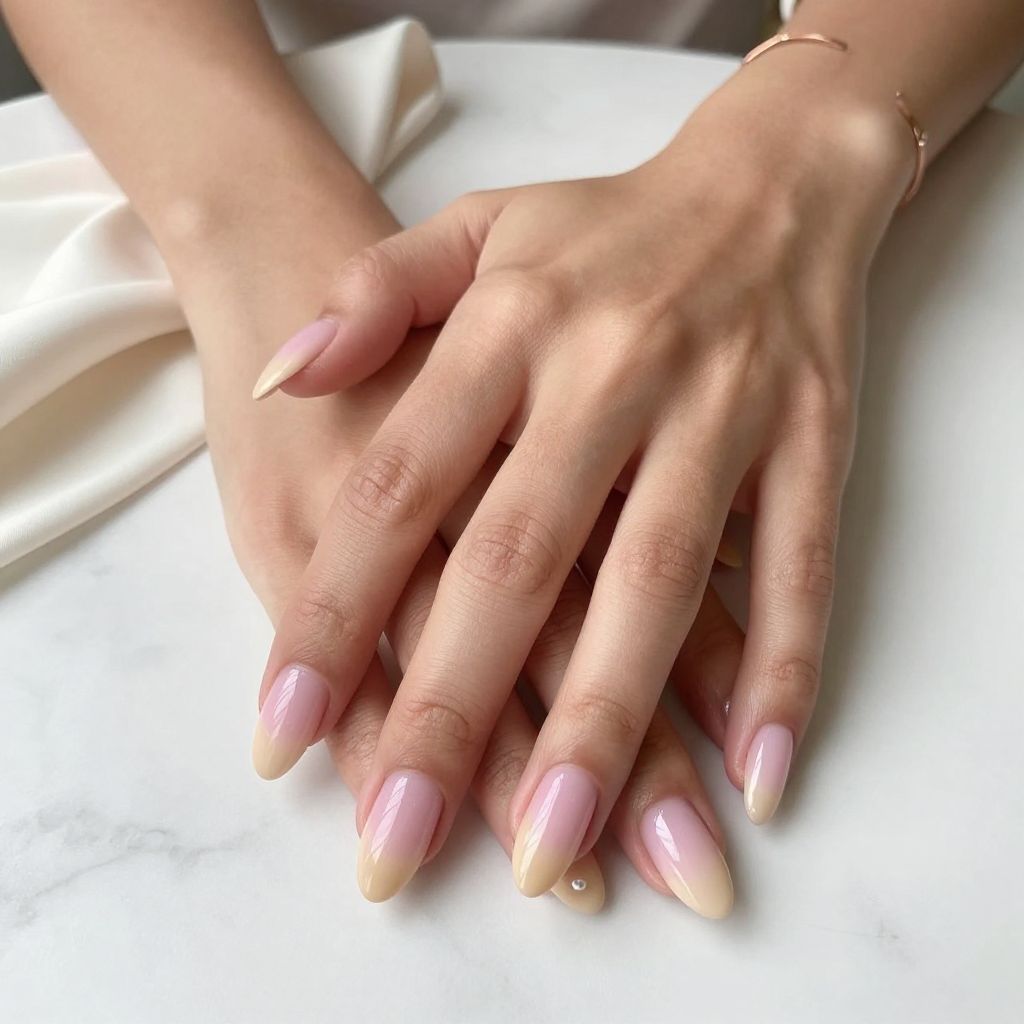 Nude Ombre Almond
